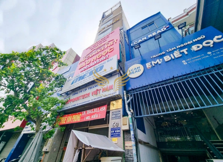 Cho Thuê Văn Phòng 59 Cộng Hòa Phường 1 Quận Tân Bình