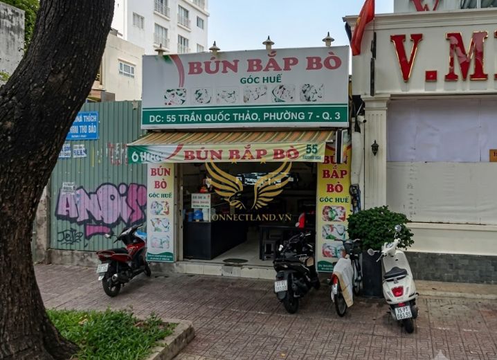 Cho Thuê Mặt Bằng 55 Trần Quốc Thảo Phường 7 Quận 3