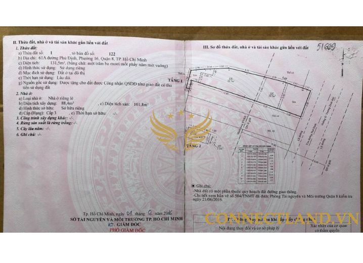Cho Thuê Mặt Bằng 61A Phú Định Phường 16 Quận 8