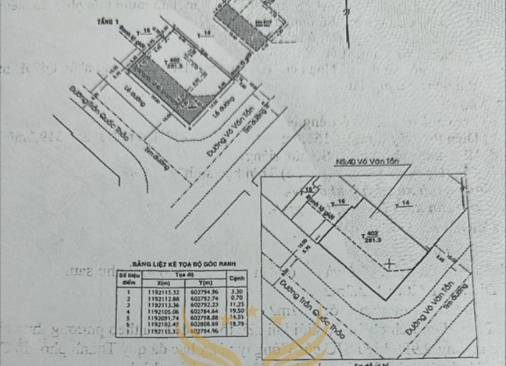 Cho Thuê Tòa nhà 40 Võ Văn Tần Phường 1 Quận 3