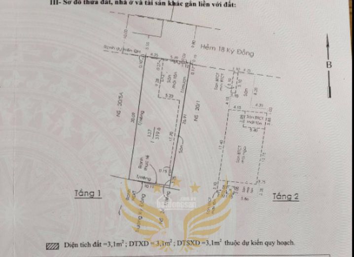 Cho Thuê Tòa nhà Hẻm 20/3 Kỳ Đồng Phường 1 Quận 3