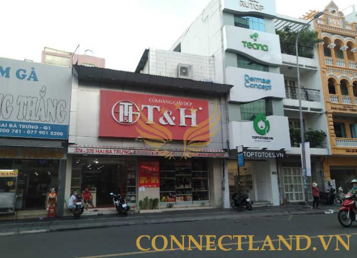 Bán Nhà 374-376 Hai Bà Trưng Phường Tân Định Quận 1