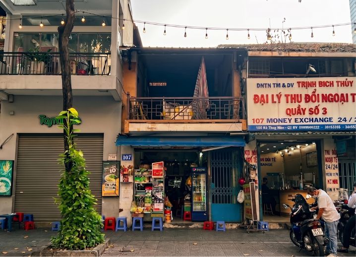 Cho Thuê Mặt Bằng 107 Hồ Tùng Mậu Phường Bến Nghé Quận 1