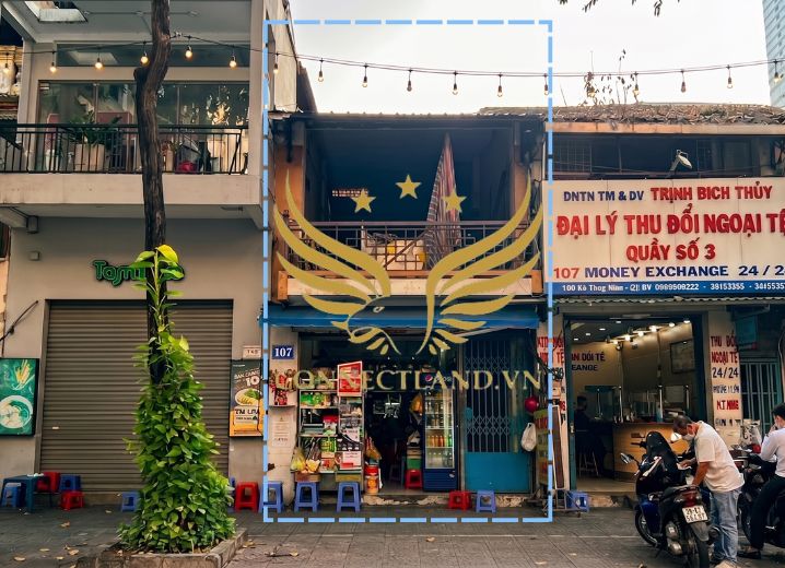 Cho Thuê Mặt Bằng 107 Hồ Tùng Mậu Phường Bến Nghé Quận 1