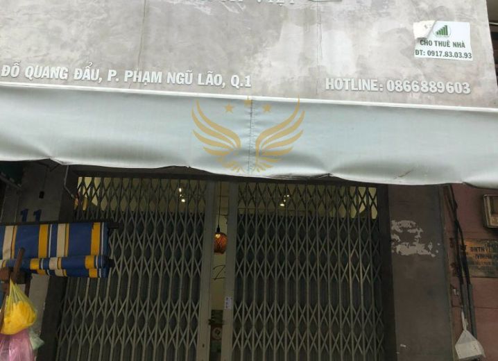 Cho Thuê Mặt Bằng 11 Đỗ Quang Đẩu Phường Phạm Ngũ Lão Quận 1