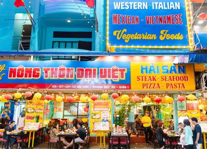 Cho Thuê Mặt Bằng Mặt Tiền 131 Bùi Viện Phường Phạm Ngũ Lão Quận 1