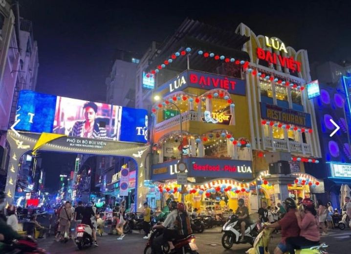 Cho Thuê Mặt Bằng Mặt Tiền 131 Bùi Viện Phường Phạm Ngũ Lão Quận 1