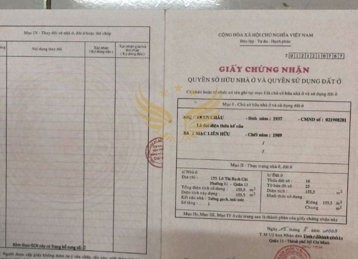 Cho Thuê Mặt Bằng 155 Lê Thị Bạch Cát Phường 1 Quận 11