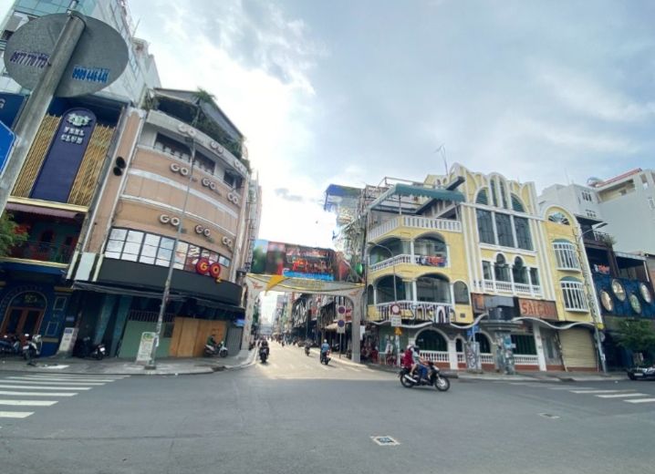 Cho Thuê Mặt Bằng Góc 2MT 189 Đề Thám Phường Phạm Ngũ Lão Quận 1