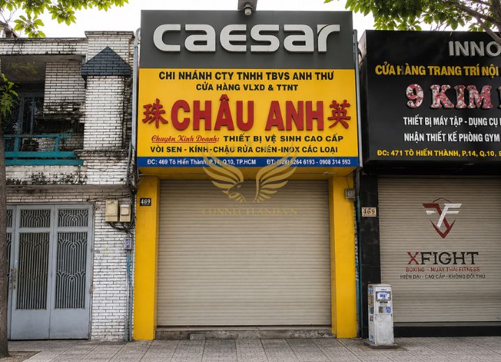 Cho Thuê Mặt Bằng 469 Tô Hiến Thành Phường 14 Quận 10