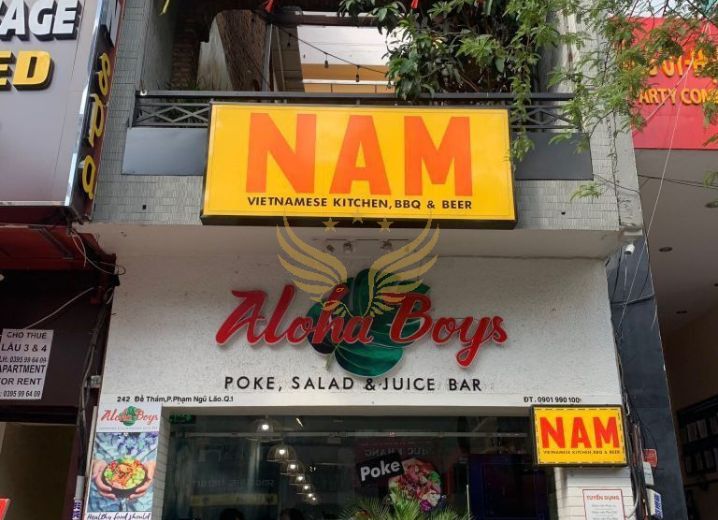 Cho Thuê Mặt Bằng Mặt Tiền 242 Đề Thám Phường Phạm Ngũ Lão Quận 1