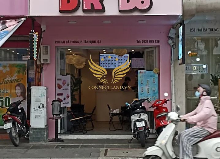 Cho Thuê Mặt Bằng 260 Hai Bà Trưng Phường Tân Định Quận 1