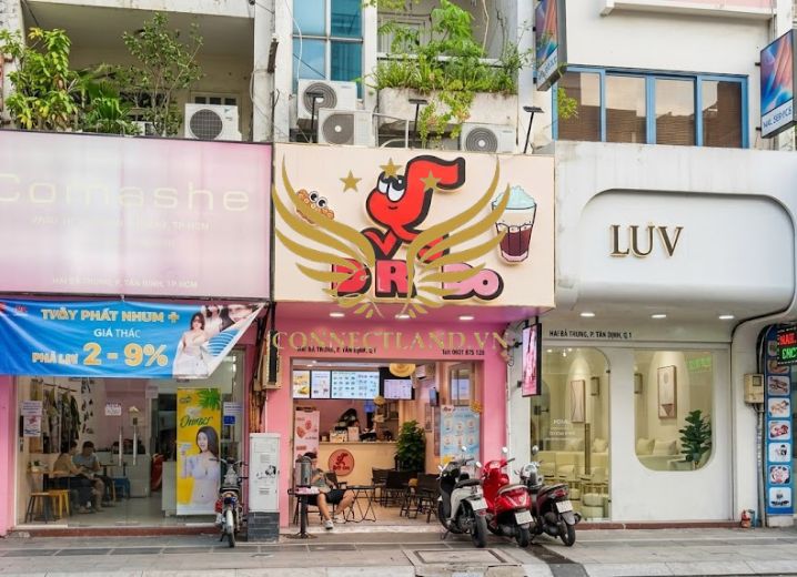 Cho Thuê Mặt Bằng 260 Hai Bà Trưng Phường Tân Định Quận 1