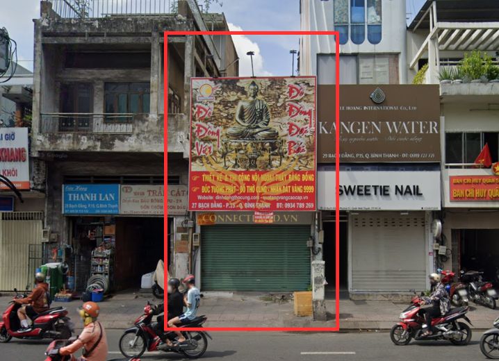 Cho Thuê Mặt Bằng 27 Bạch Đằng Phường 15 Quận Bình Thạnh
