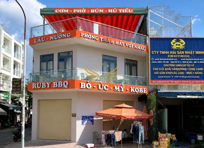 Cho thuê mặt bằng 337A-337B Tân Kỳ Tân Quý Phường Tân Quý Quận Tân Phú