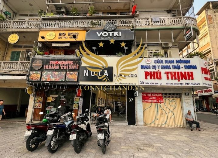 Cho Thuê Mặt Bằng 37 Trần Hưng Đạo Phường Nguyễn Thái Bình Quận 1
