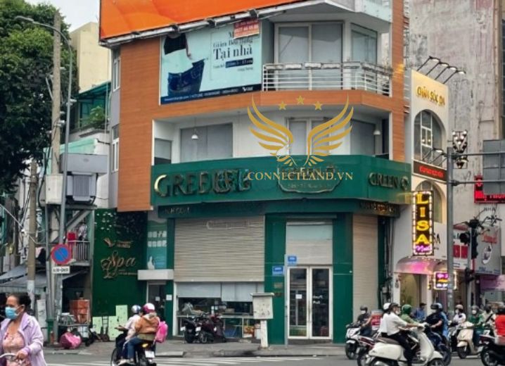 Cho Thuê Mặt Bằng Góc 2MT 416 Hai Bà Trưng Phường Tân Định Quận 1