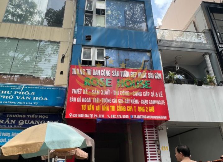 Cho Thuê Mặt Bằng 436 Ngô Gia Tự Phường 4 Quận 10
