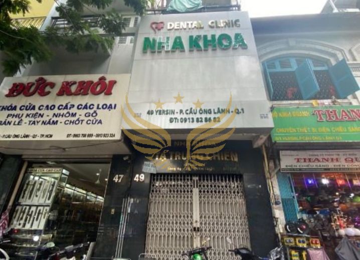 Cho Thuê Mặt Bằng 49 Yersin Phường Cầu Ông Lãnh Quận 1