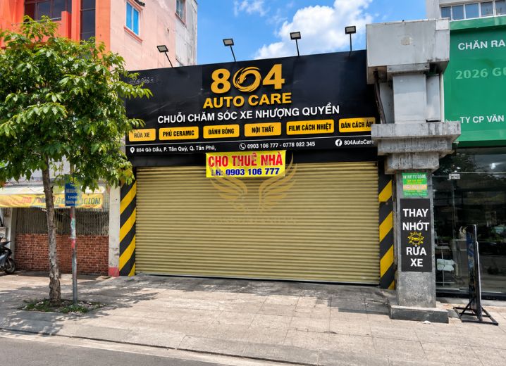 Cho Thuê Mặt Bằng 815 Lũy Bán Bích Phường Tân Thành Quận Tân Phú