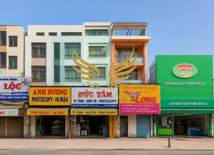 Cho Thuê Tòa nhà 136-138 Nguyễn Đình Chiểu Phường 1 Quận 3