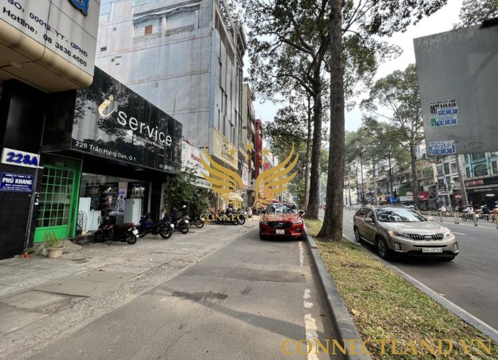 Cho Thuê Tòa nhà 228-228A Trần Hưng Đạo Phường Nguyễn Cư Trinh Quận 1