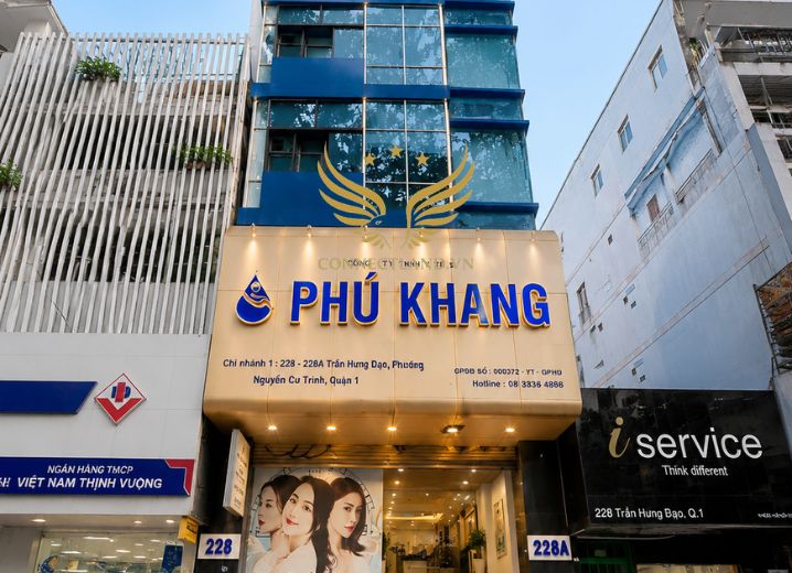 Cho Thuê Tòa nhà 228-228A Trần Hưng Đạo Phường Nguyễn Cư Trinh Quận 1