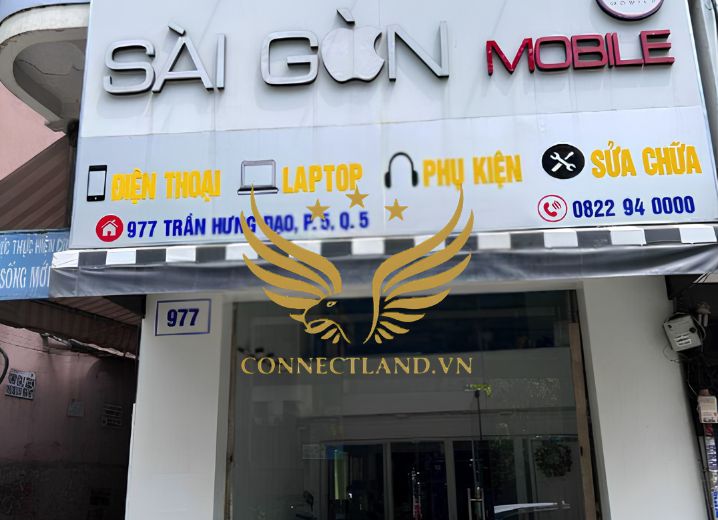 Cho Thuê Mặt Bằng 977 Trần Hưng Đạo Phường 5 Quận 5