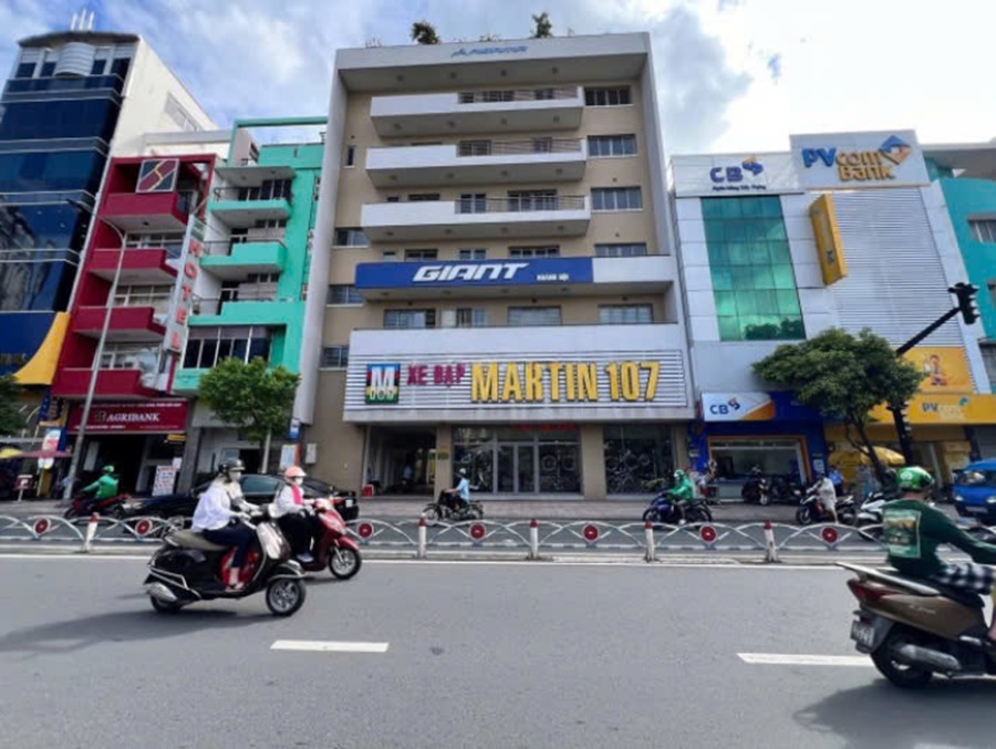 Cho Thuê Mặt Bằng Mặt Tiền 145 Đường Khánh Hội, Phường 3, Quận 4, DT: 6x15m, 1 Hầm 1 Trệt 4 Lầu, DTSD 540m2