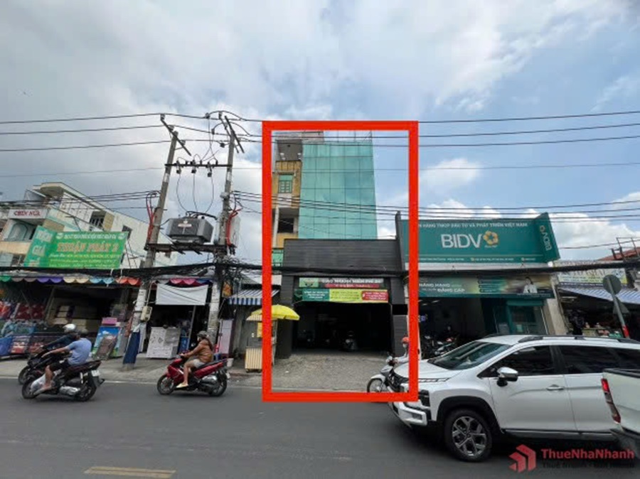 Cho Thuê Mặt Bằng Mặt Tiền 224A Đường Lê Văn Việt, Phường Tăng Nhơn Phú B, Quận 9, DT: 5.7x30m, 1 Trệt 4 Lầu, DTSD 855m2