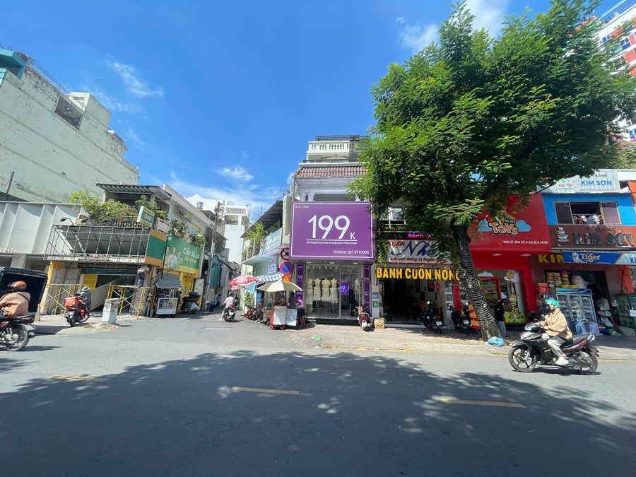 Cho Thuê Mặt Bằng Mặt Tiền 351 Đường Lê Văn Sỹ, Phường 13, Quận 3, DT: 4x20m, 1 Trệt, DTSD: 80m2