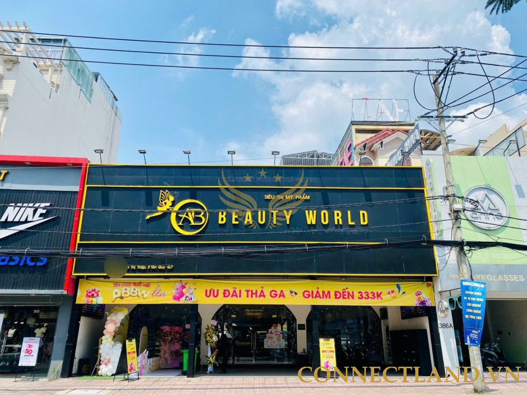 Cho Thuê Mặt Bằng Mặt Tiền Số 388-390 Đường Nguyễn Thị Thập, Phường Bình Thuận, Quận 7, DT:15x35m, 1 trệt, DTSD: 525m2