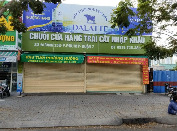 Cho Thuê Mặt Bằng Mặt Tiền Số 82 Đường 15B, Phường Phú Mỹ, Quận 7, DT:10x12m, 1 trệt, DTSD: 96m2