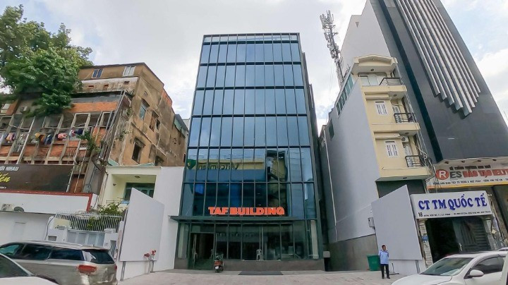 Cho Thuê Tòa Nhà Mặt Tiền Số 20-22-24 Đường Huỳnh Mẫn Đạt, phường 1, Quận 5, DT:14.3x27m, NH:19m, hầm, trệt,lửng, 6 lầu, TM, DTSD: 2.657m2