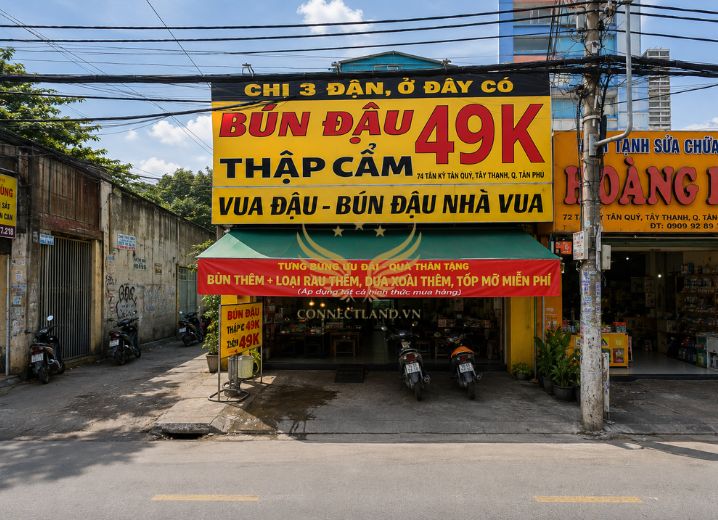 Cho Thuê Mặt Bằng 74 Tân Kỳ Tân Quý Phường Tây Thạnh Quận Tân Phú