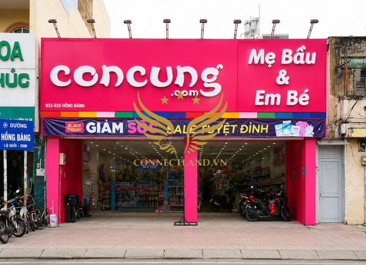 Cho Thuê Mặt Bằng 833-835 Hồng Bàng Phường 9 Quận 6