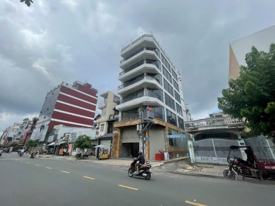 Cho Thuê Mặt Bằng Góc 2 Mặt Tiền 130 Đường Tân Sơn Nhì , Phường Tân Sơn Nhì, Quận Tân Phú, DT: 10x20m, 1 Hầm 1 Trệt 6 Lầu Thang Máy, DTSD 1.600m2