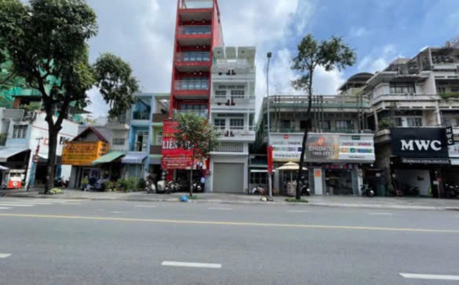 Cho Thuê Nhà Mặt Tiền 62-62A Đường Hậu Giang, Phường 6, Quận 6, DT: 8x19m, 1 Trệt 7 Lầu Thang Máy, DTSD 1216m2