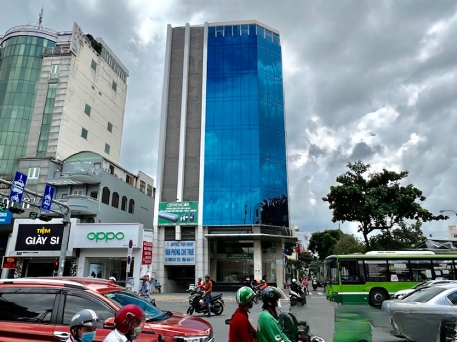 Cho Thuê Toà Nhà GÓC 2MT số 594-596 Đường Cộng Hòa, Phường 13, Quận Tân Bình, DT: 13x19m, 1 hầm 1 trệt 1 lửng 8 lầu TM ST, DTSD: 2.223 m2