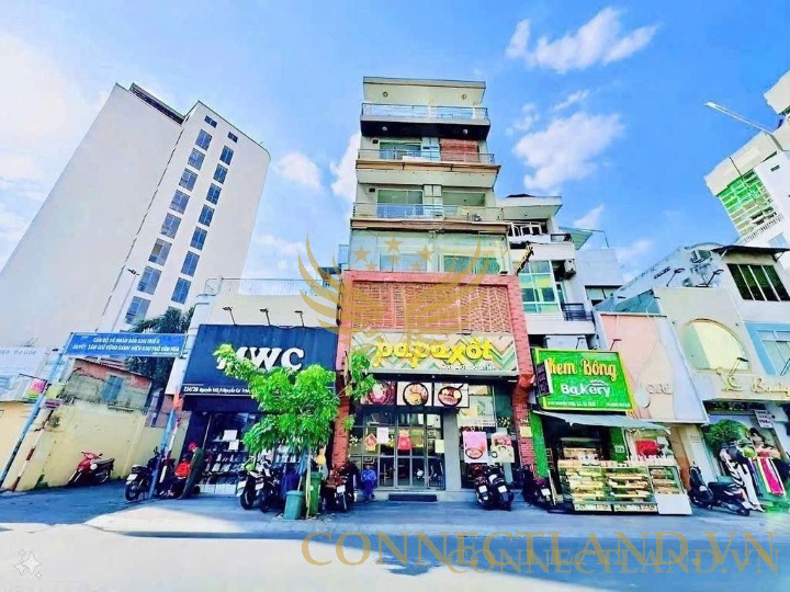 Cho Thuê Tòa Nhà Mặt Tiền Số 214Bis Đường Nguyễn Trãi, Phường Nguyễn Cư Trinh, Quận 1, DT: 6.8x9m, 1 hầm, 1 Trệt, 4 Lầu, DTSD: 240m2