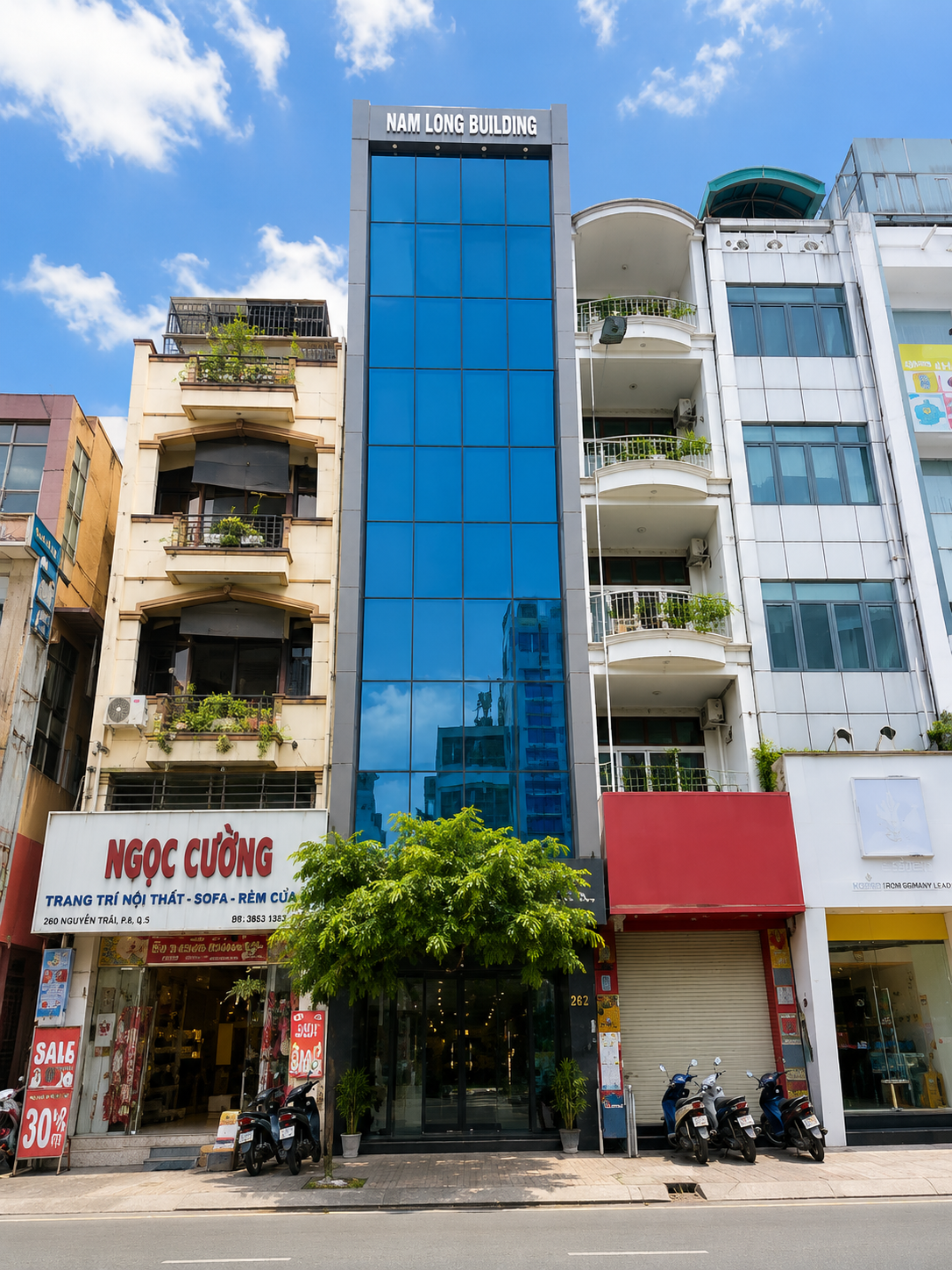 Cho thuê tòa nhà 730 Nguyễn Đình Chiểu Phường 1 Quận 3