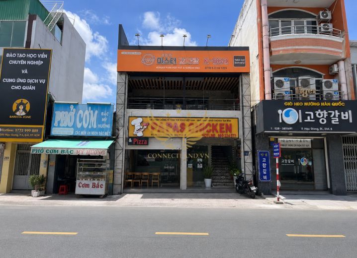 Cho Thuê Mặt Bằng 7-9 Hậu Giang Phường 4 Quận Tân Bình