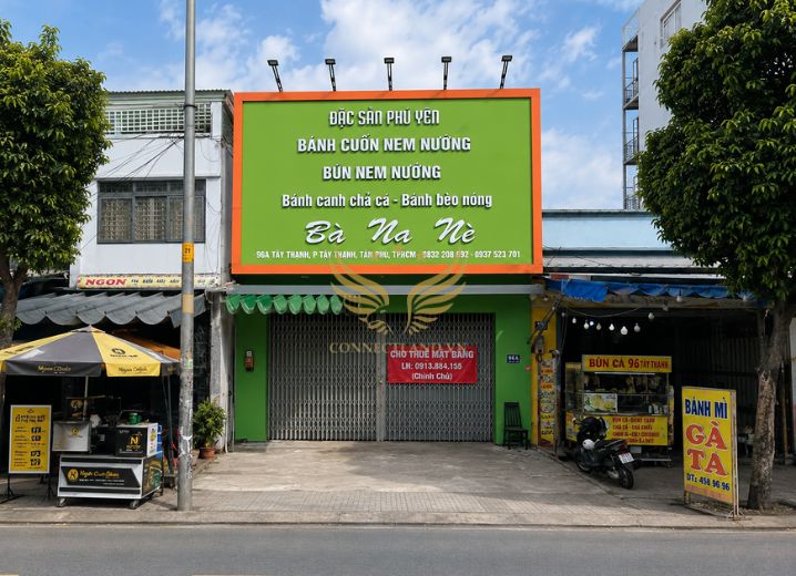 Cho Thuê Mặt Bằng 96A Tây Thạnh Phường Tây Thạnh Quận Tân Phú