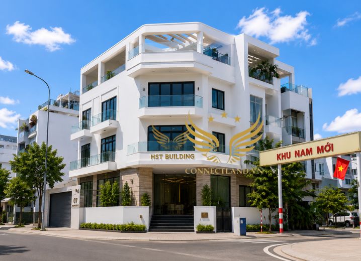 Cho thuê tòa nhà số 1 đường D3 và đường Lê Hữu Kiều Phường Thạnh Mỹ Lợi Quận 2