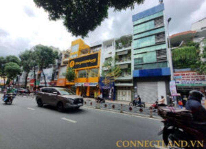 Cho thuê tòa nhà 130 Khánh Hội Phường 1 Quận 4