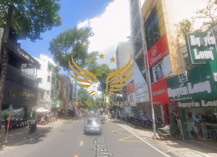 Cho thuê tòa nhà 131-133 Nguyễn Trãi Phường 2 Quận 5