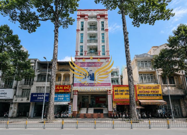 Cho thuê tòa nhà 189A-189B Nguyễn Chí Thanh Phường 12 Quận 5