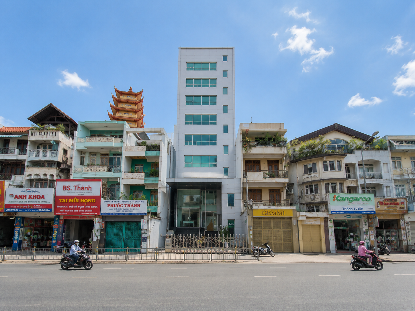 Cho thuê tòa nhà 258 Dương Quảng Hàm Phường 5 Quận Gò Vấp