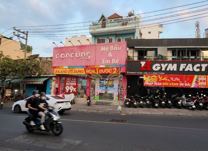 Cho Thuê Mặt Bằng 304A Nơ Trang Long Phường 12 Quận Bình Thạnh