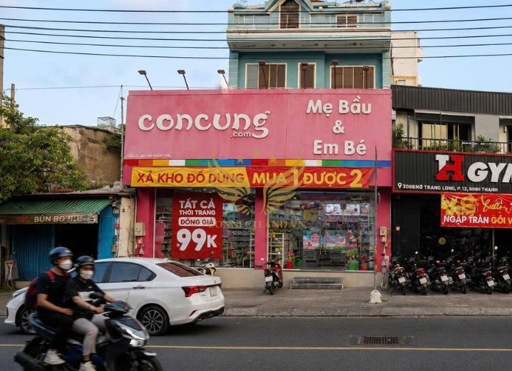 Cho Thuê Mặt Bằng 304A Nơ Trang Long Phường 12 Quận Bình Thạnh